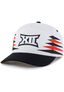 47 Big 12 Diamond Cut Hitch Adjustable Hat - White