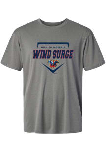 Summit Sportswear Wichita Wind Surge Youth Graphite Homeplate Short Sleeve T-Shirt