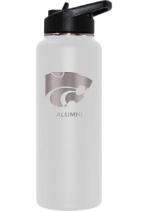 K-State Wildcats Alumni 34oz Stainless Steel Bottle - White