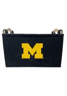 Michigan Wolverines Felt Toy Basket Pet Accessory
