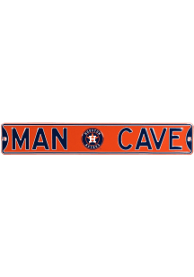 Detroit Tigers Man Cave Sign - Orange