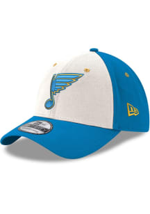 New Era St Louis Blues Mens White GCP STL 39Thirty Flex Hat
