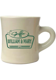 William & Mary Tribe 10oz Diner Ceramic Mug - White