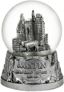 Austin Poly Resin 65mm Water Globe