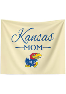 Kansas Jayhawks Mom 34x40 Tapestry Blanket
