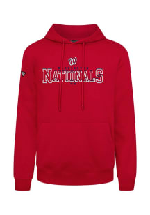 Levelwear Washington Nationals Mens Red Podium Journey Long Sleeve Hoodie