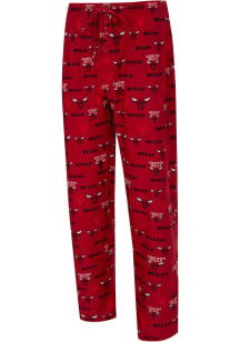 Concepts Sport Chicago Bulls Mens Red Mosaic Sleep Pants
