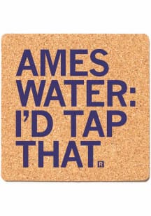 Ames Raygun Ames Water Cork Coaster - Blue