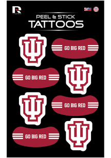 Indiana Hoosiers 8 Pack Tattoo