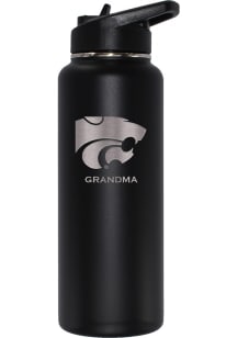 K-State Wildcats Grandma 34oz Stainless Steel Bottle - Black