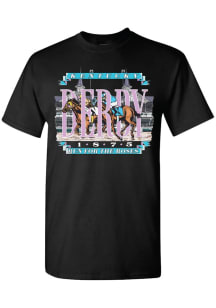 Kentucky Derby Black Disco Derby Short Sleeve Fashion T Shirt