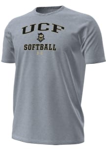 Under Armour UCF Knights Grey Softball Performance Short Sleeve T Shirt