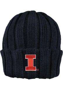 LogoFit Illinois Fighting Illini Navy Blue Watchman Womens Knit Hat