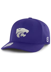 Summit Sportswear K-State Wildcats Mens Purple The S Flex Hat