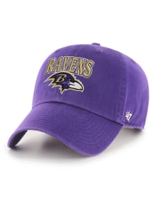 47 Baltimore Ravens Tuscaloosa Clean Up Adjustable Hat - Purple