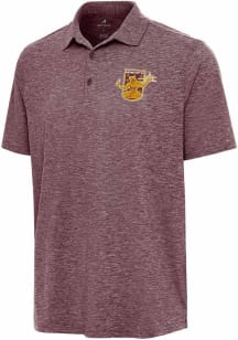 Antigua Detroit City FC Mens Maroon Par 3 Short Sleeve Polo