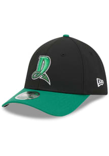 New Era Dayton Dragons Mens Black 2026 MiLB Player Replica 39THIRTY M Crown Flex Hat