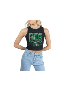 Gameday Couture Philadelphia Eagles Womens Black Mic Drop Tank Top