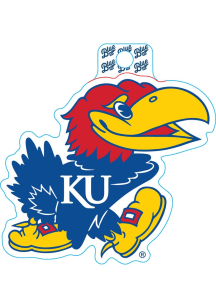 Kansas Jayhawks Logo Stickers - Blue