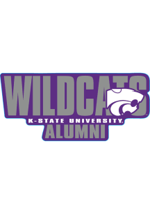 K-State Wildcats Alumni Stickers - Purple