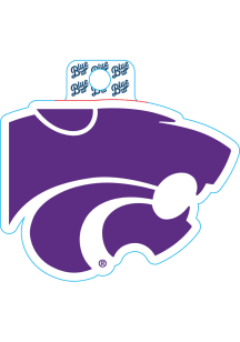 K-State Wildcats Power Cat Logo Stickers - Purple