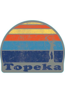 Sunset Stickers - Blue