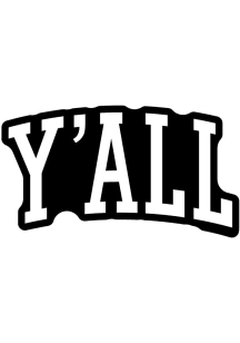 RALLY Yall Stickers - Black