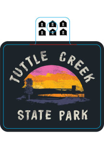 Manhattan Tuttle Creek Stickers - Black