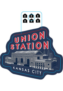Union Station Union Station Building Stickers - Blue