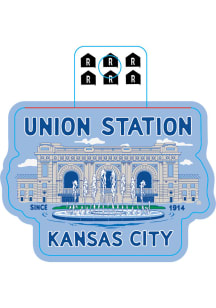Union Station Union Station Fountain Stickers - Blue