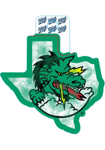 Carroll High School Dragons Team Logo Stickers - Green