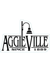 Aggieville Aggieville Lamp Stickers - Black