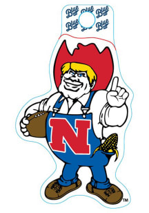 Nebraska Cornhuskers Herbie Stickers - Red