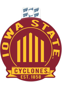 Iowa State Cyclones EST Stickers - Red