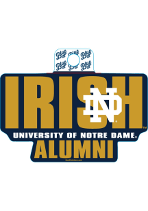 Notre Dame Fighting Irish Alumni Stickers - Blue