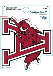 Arkansas Razorbacks Vintage A Stickers - Red
