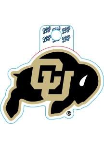 Colorado Buffaloes Logo Stickers - Gold