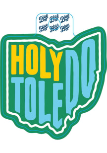 Toledo Holy Toledo Stickers - White