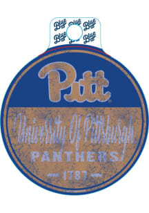 Pitt Panthers Vintage Stickers - Blue