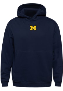 lululemon Michigan Wolverines Mens Navy Blue Steady State Hoodie Long Sleeve Hoodie