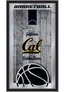 Cal Golden Bears Basketball Hanging Back Bar Mirror