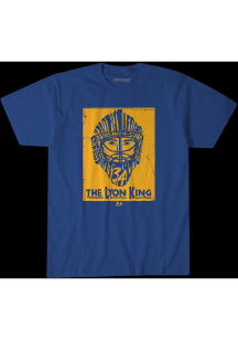 Alex Lyon Buffalo Sabres Blue Lyon King Short Sleeve Fashion Player T Shirt