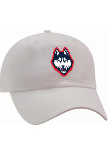 UConn Huskies Largo Adj Adjustable Hat - White