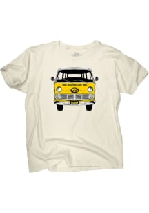 Iowa Hawkeyes Natural Rambling Van Recycled Short Sleeve T Shirt
