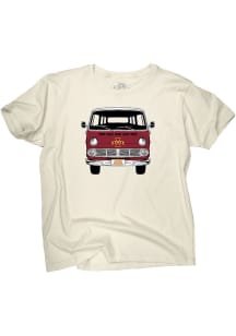 Iowa State Cyclones Natural Rambling Van Recycled Short Sleeve T Shirt