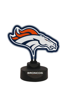 Denver Broncos Neon Table Lamp