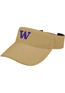 LogoFit Washington Huskies Mens White Slice Adjustable Visor