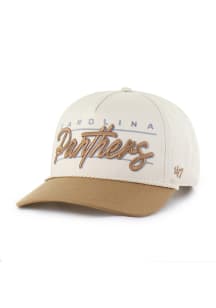 47 Carolina Panthers Condor Hitch Adjustable Hat - Sand