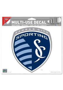 Sporting Kansas City 5x6 Multi-Use Auto Decal - Blue