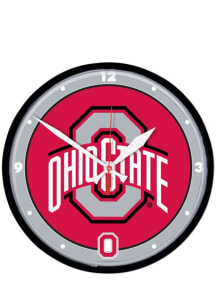 Ohio State Buckeyes 12.75in Round Wall Clock
